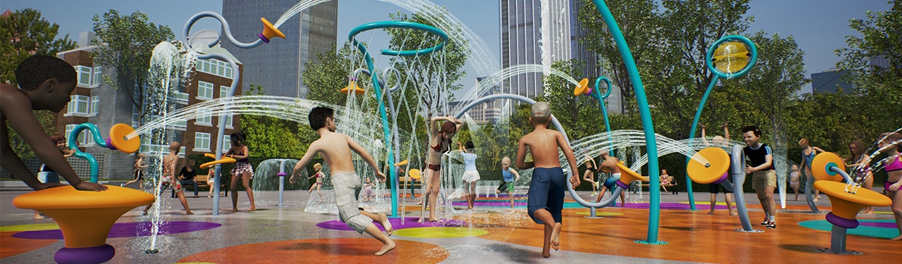 Aquatic Play Features